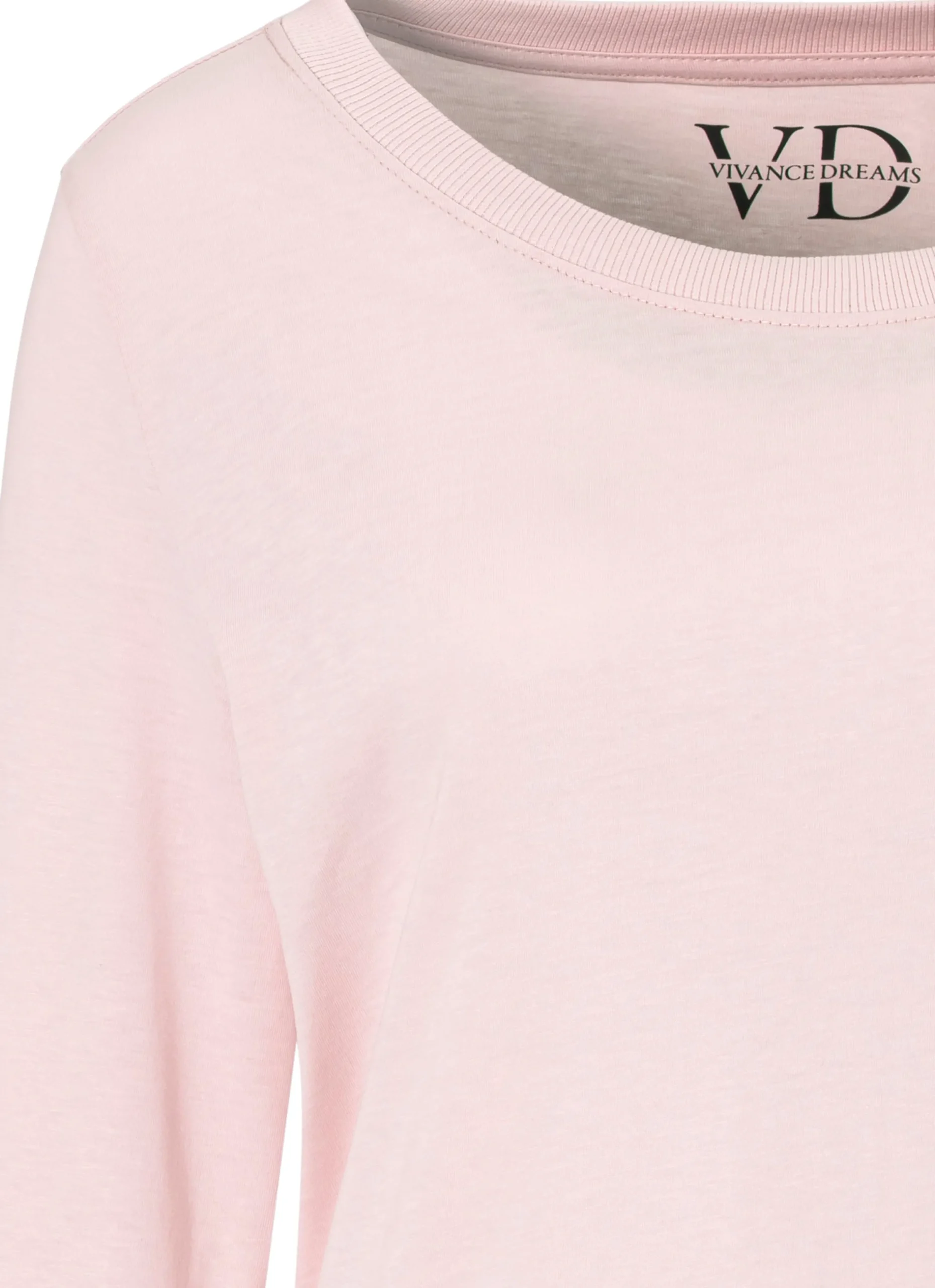 Nachtwäsche|Vivance Dreams Pyjamaoberteil hellrosa