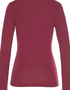 Nachtwäsche|s.Oliver Pyjamaoberteil bordeaux