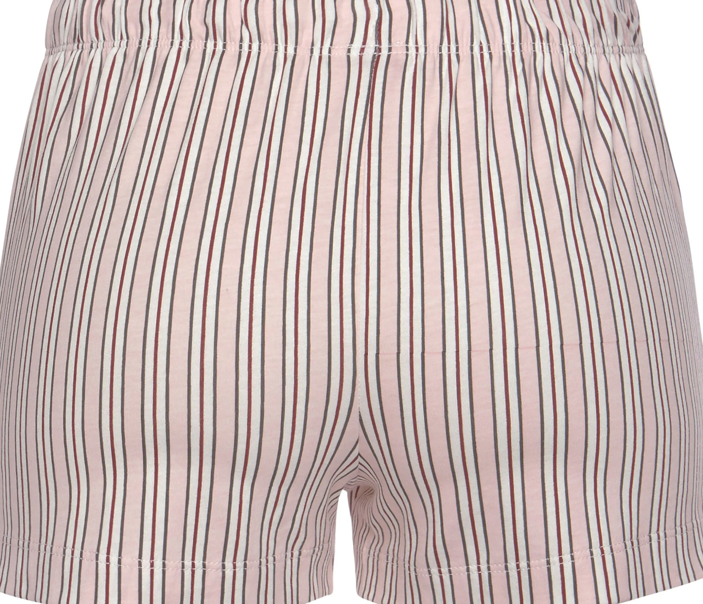 Nachtwäsche|s.Oliver Pyjamashorts blassrosa-gestreift