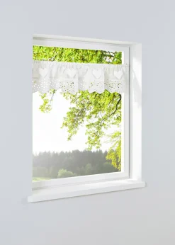 Gardinen & Rollos|heine home Querbehang offwhite