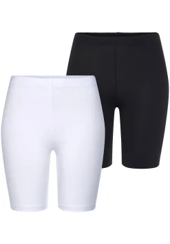 Hosen| Radlerhose 1xweiß,1xschwarz
