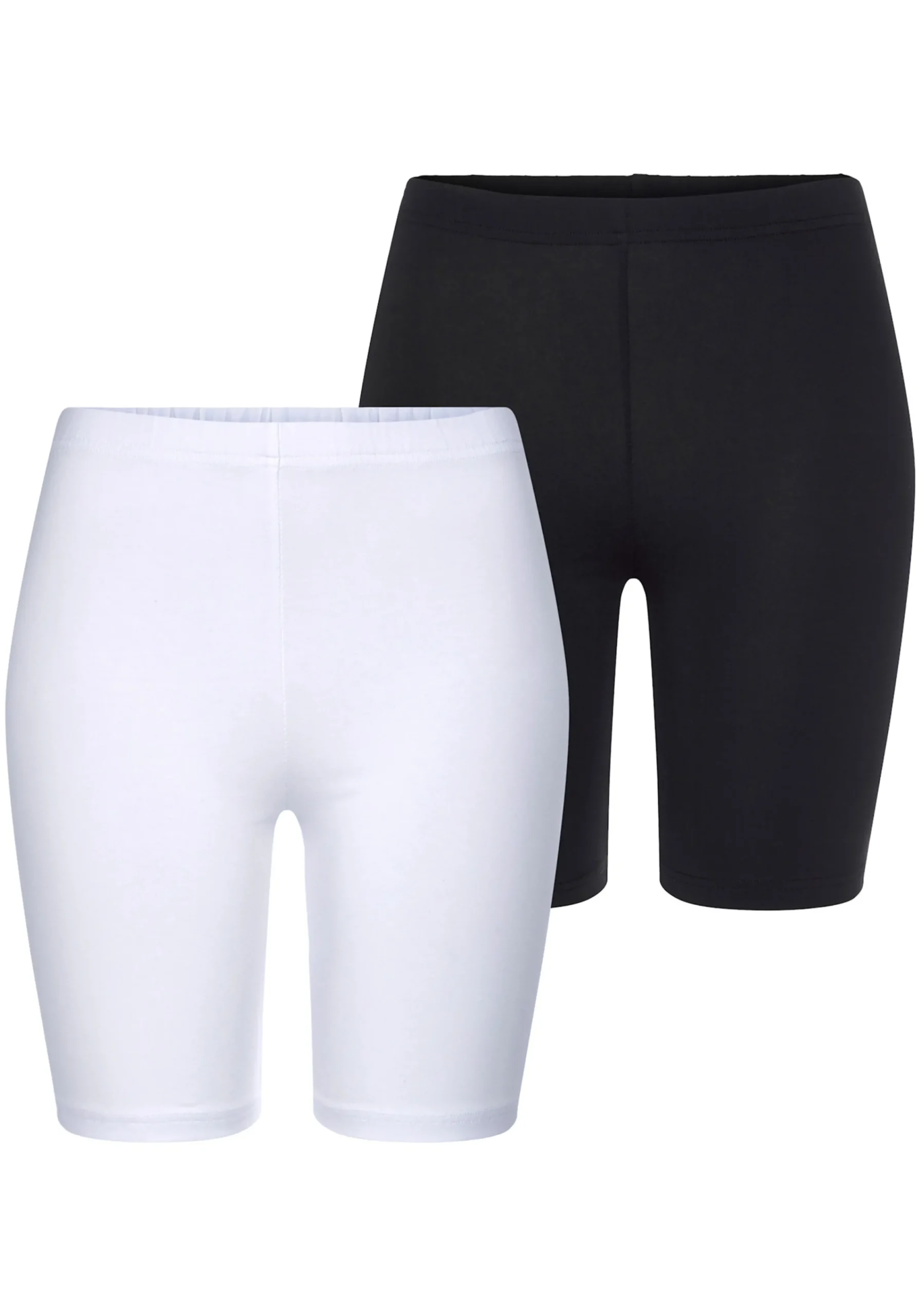 Hosen| Radlerhose 1xweiß,1xschwarz