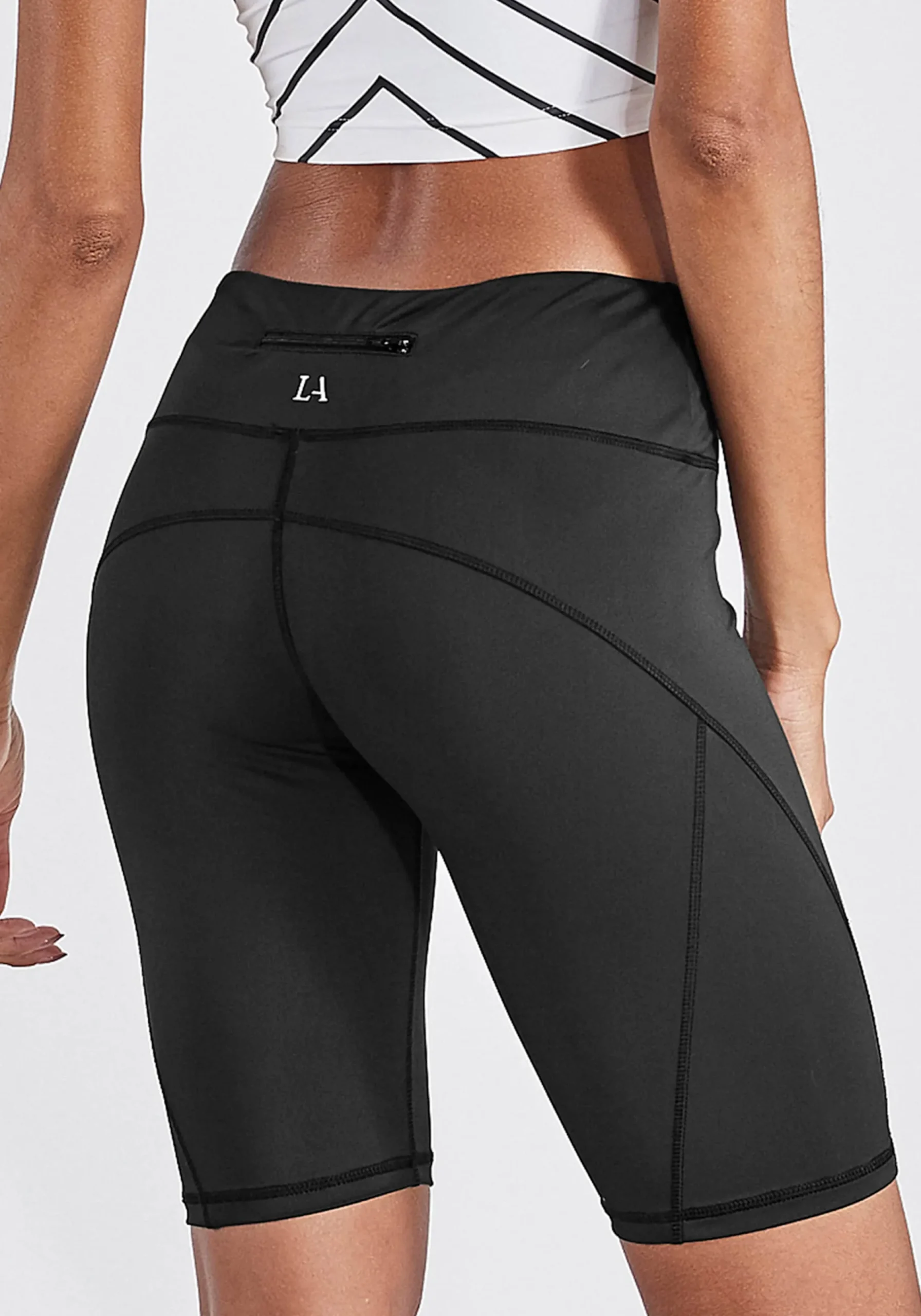 Homewear|Homewear|LASCANA ACTIVE Radlerhose schwarz