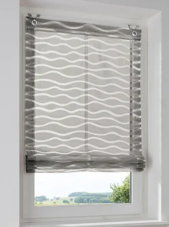 Gardinen & Rollos|heine home Raffrollo grau