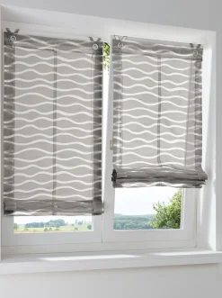 Gardinen & Rollos|heine home Raffrollo grau