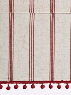 Gardinen & Rollos|heine home Raffrollo natur-rot