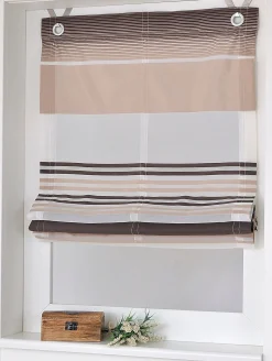 Gardinen & Rollos|heine home Raffrollo braun