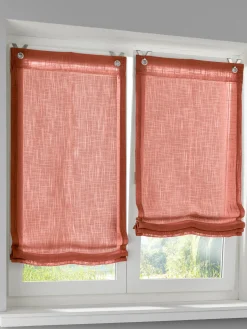 Gardinen & Rollos|heine home Raffrollo terracotta