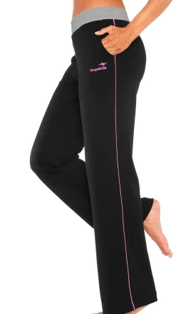 Homewear|Homewear|KangaROOS Relaxhose schwarz-pink-pink