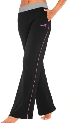 Homewear|Homewear|KangaROOS Relaxhose schwarz-pink-pink