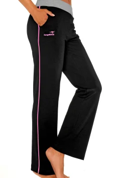 Homewear|Homewear|KangaROOS Relaxhose schwarz-pink-pink