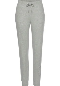 Homewear| Relaxhose hellgrau-melange