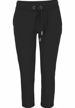 Homewear|Homewear|LASCANA Relaxhose schwarz