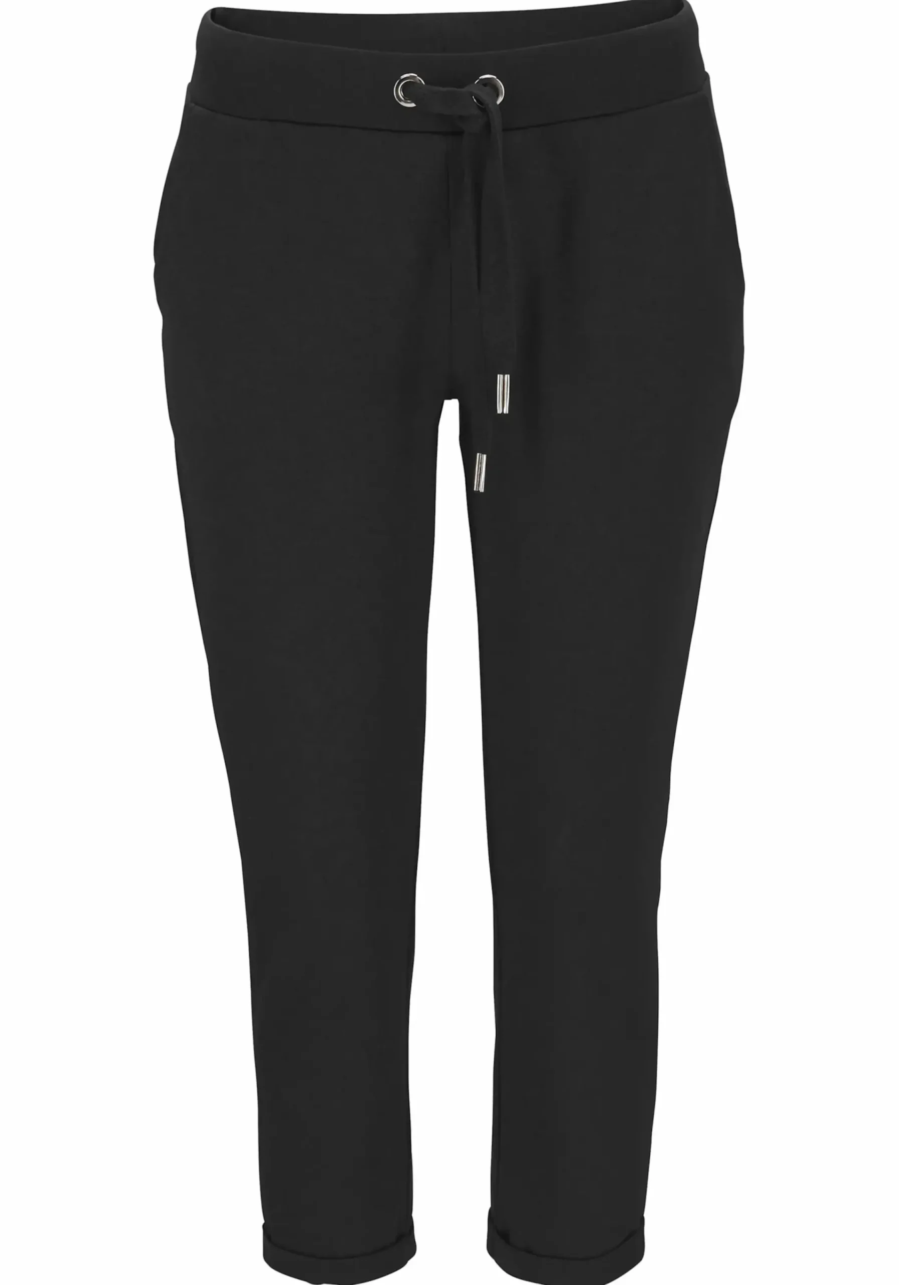 Homewear|Homewear|LASCANA Relaxhose schwarz