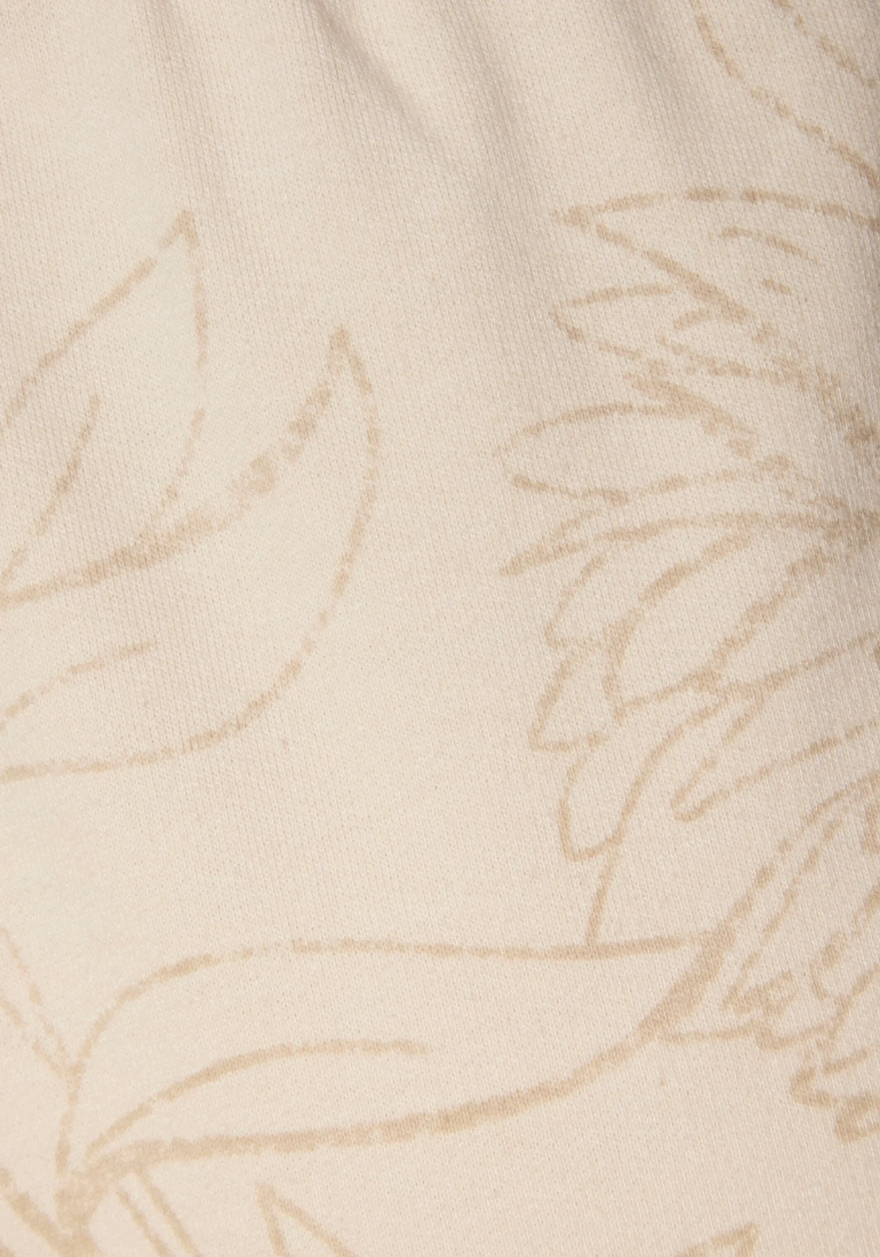 Homewear|Homewear|LASCANA Relaxshorts beige-allover-gemustert