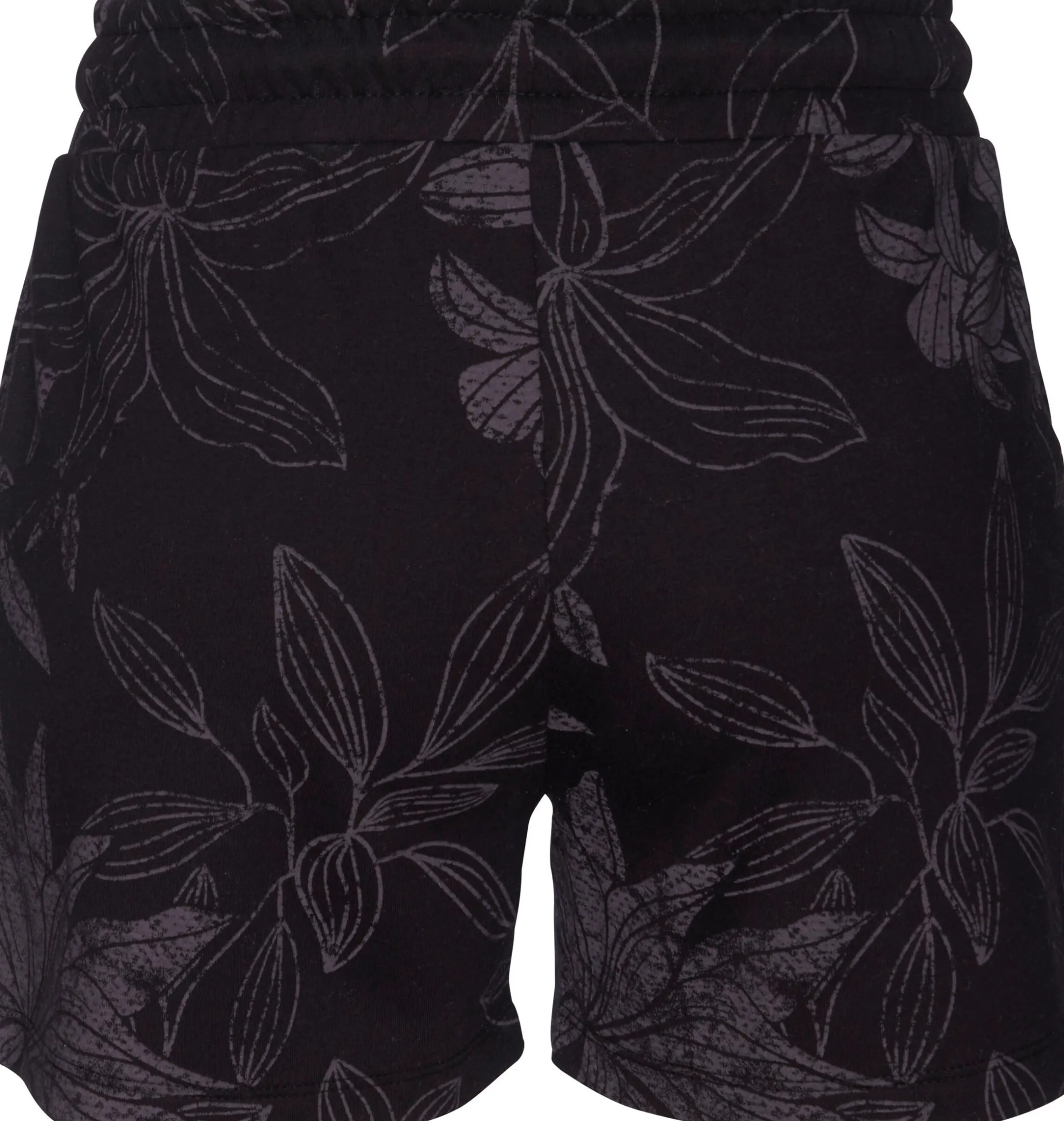 Homewear|LASCANA Relaxshorts schwarz-allover-gemustert