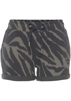 Homewear|Homewear|LASCANA Relaxshorts dunkelgrau-taupe