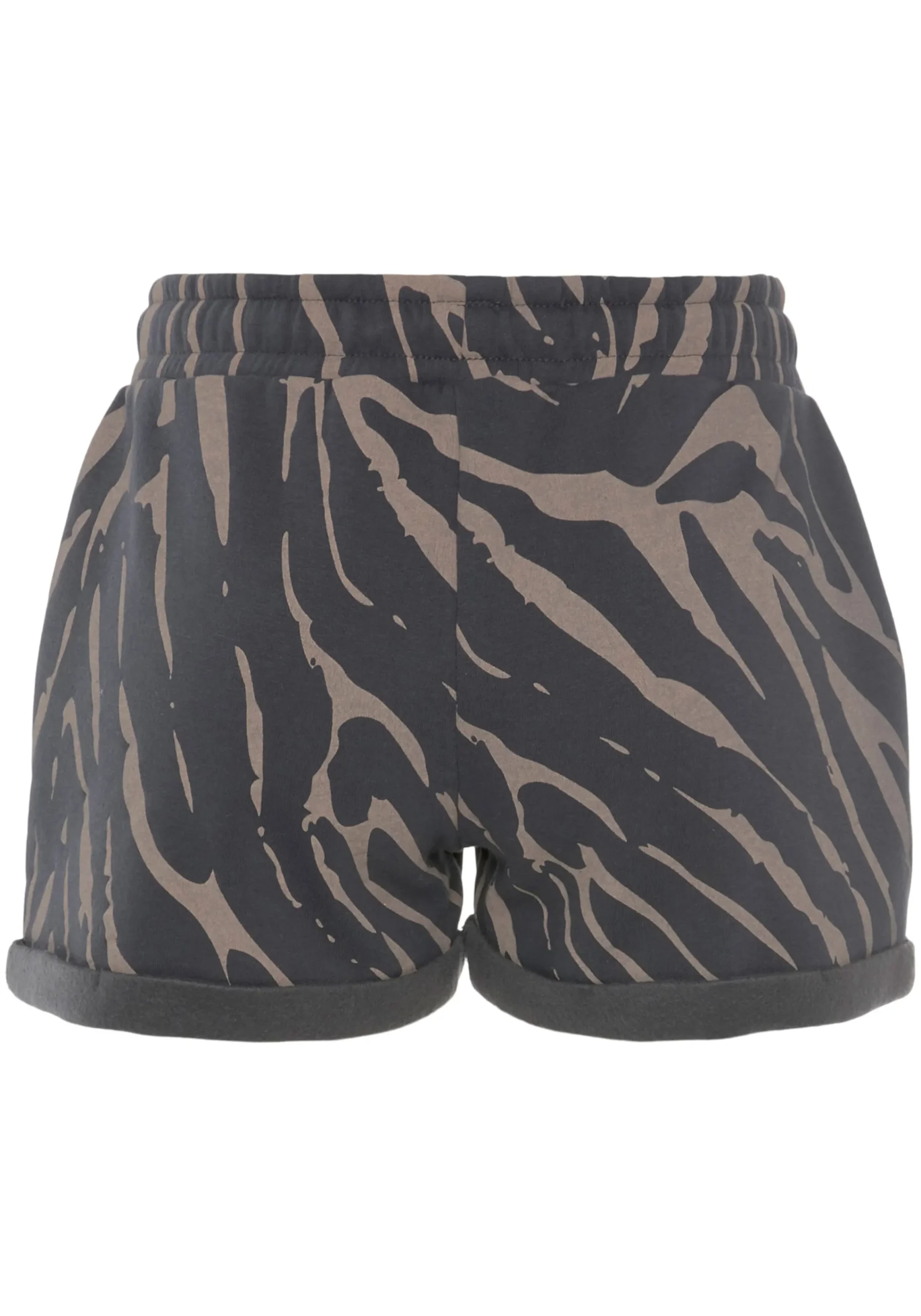 Homewear|Homewear|LASCANA Relaxshorts dunkelgrau-taupe