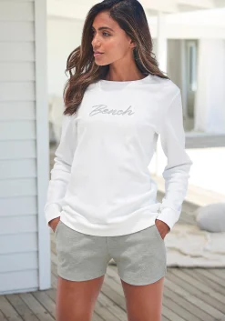 Homewear| Relaxshorts hellgrau-melange