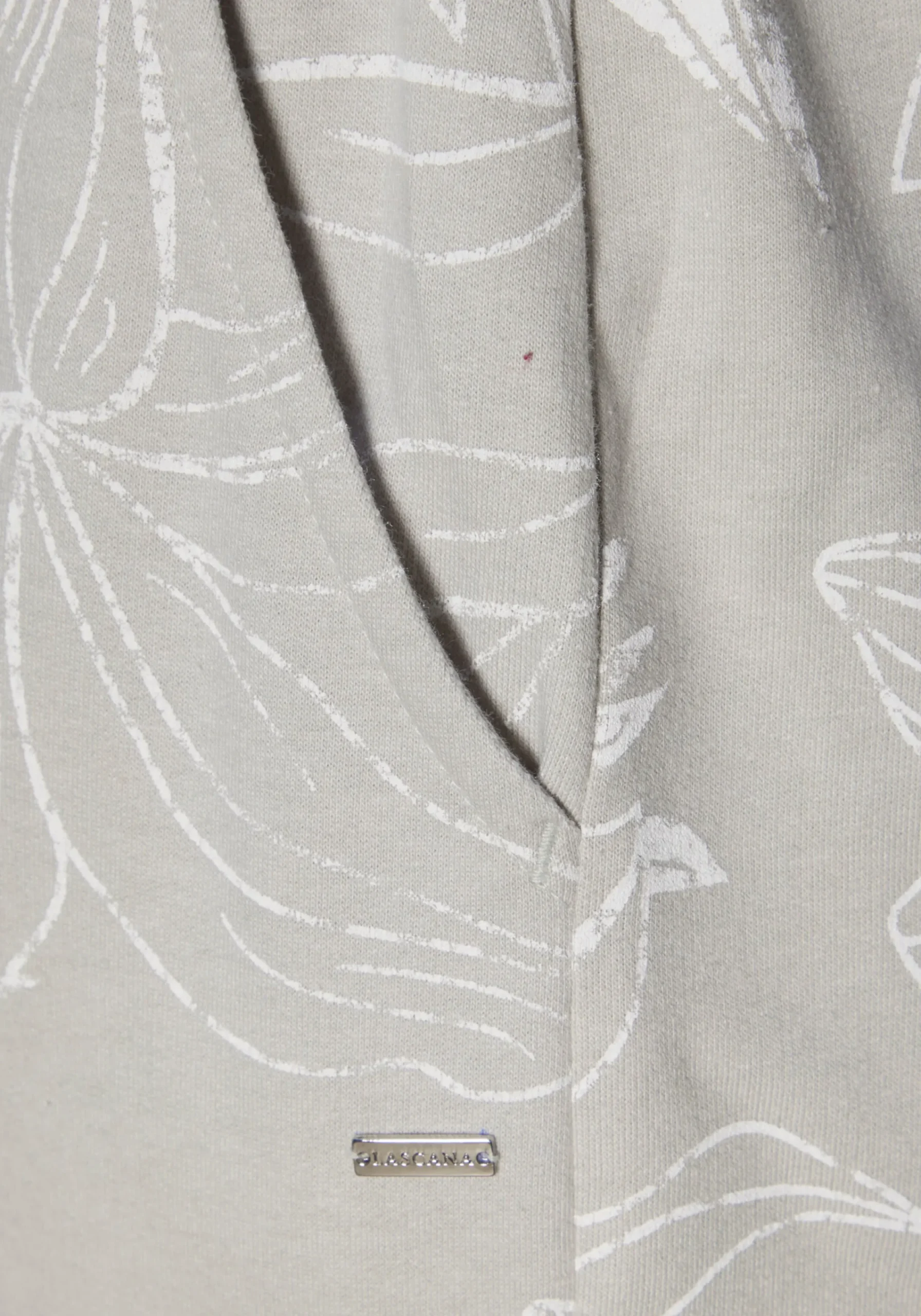 Homewear|Homewear|LASCANA Relaxshorts grau-allover-gemustert