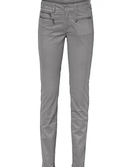 Jeans|heine Röhrenhose grau