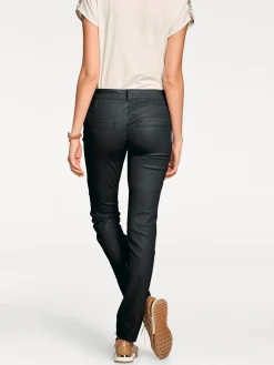 Jeans|heine Röhrenhose schwarz