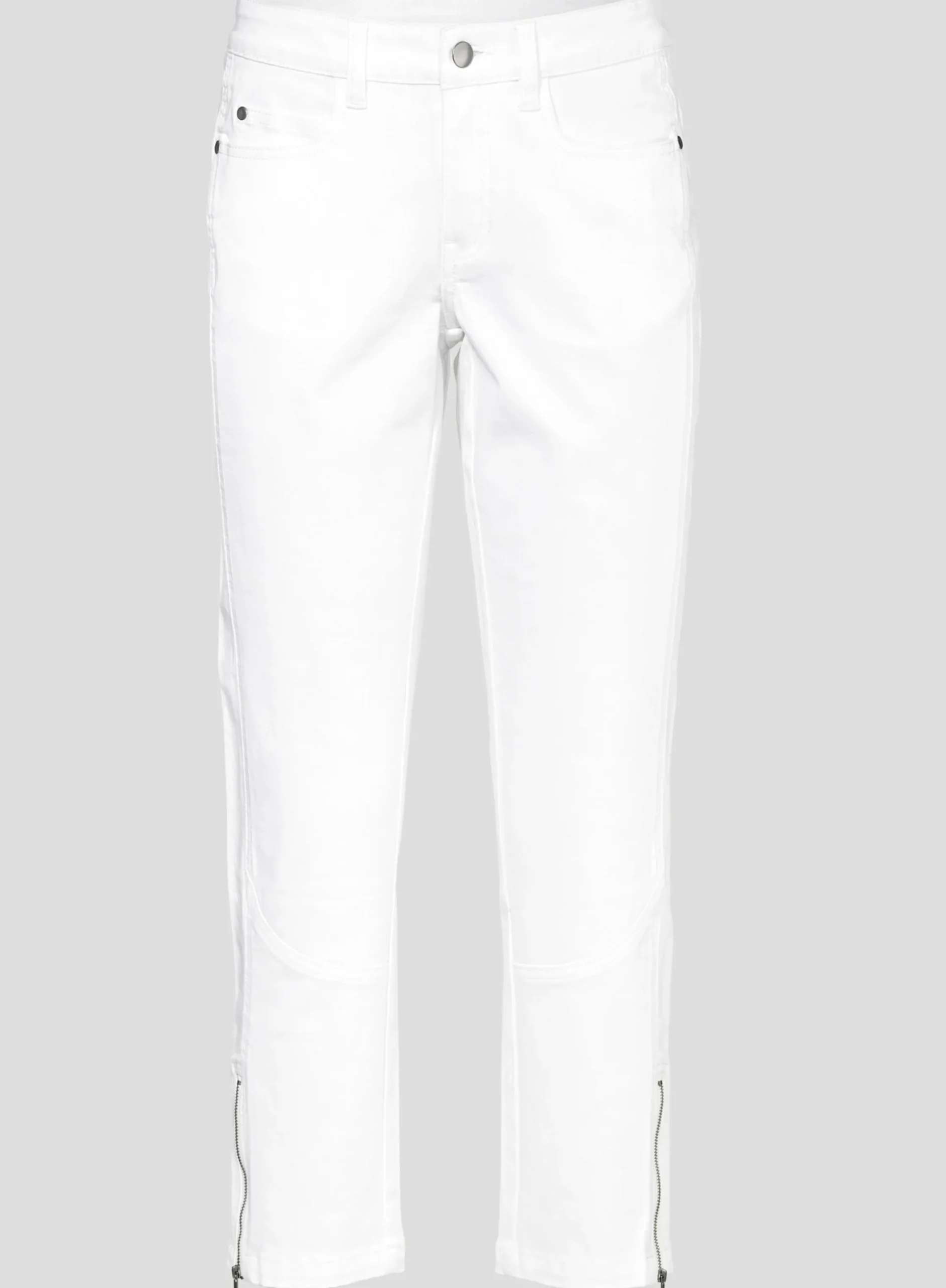 Strandmode|Basics|heine Röhrenhose offwhite
