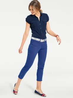 Basics|heine Röhrenhose tinte