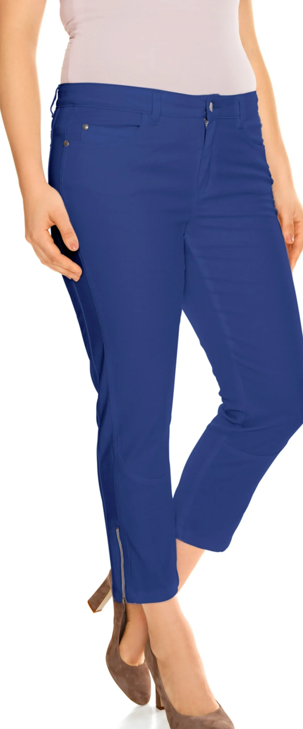Basics|heine Röhrenhose tinte