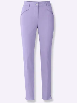 Hosen|heine Röhrenhose lavendel