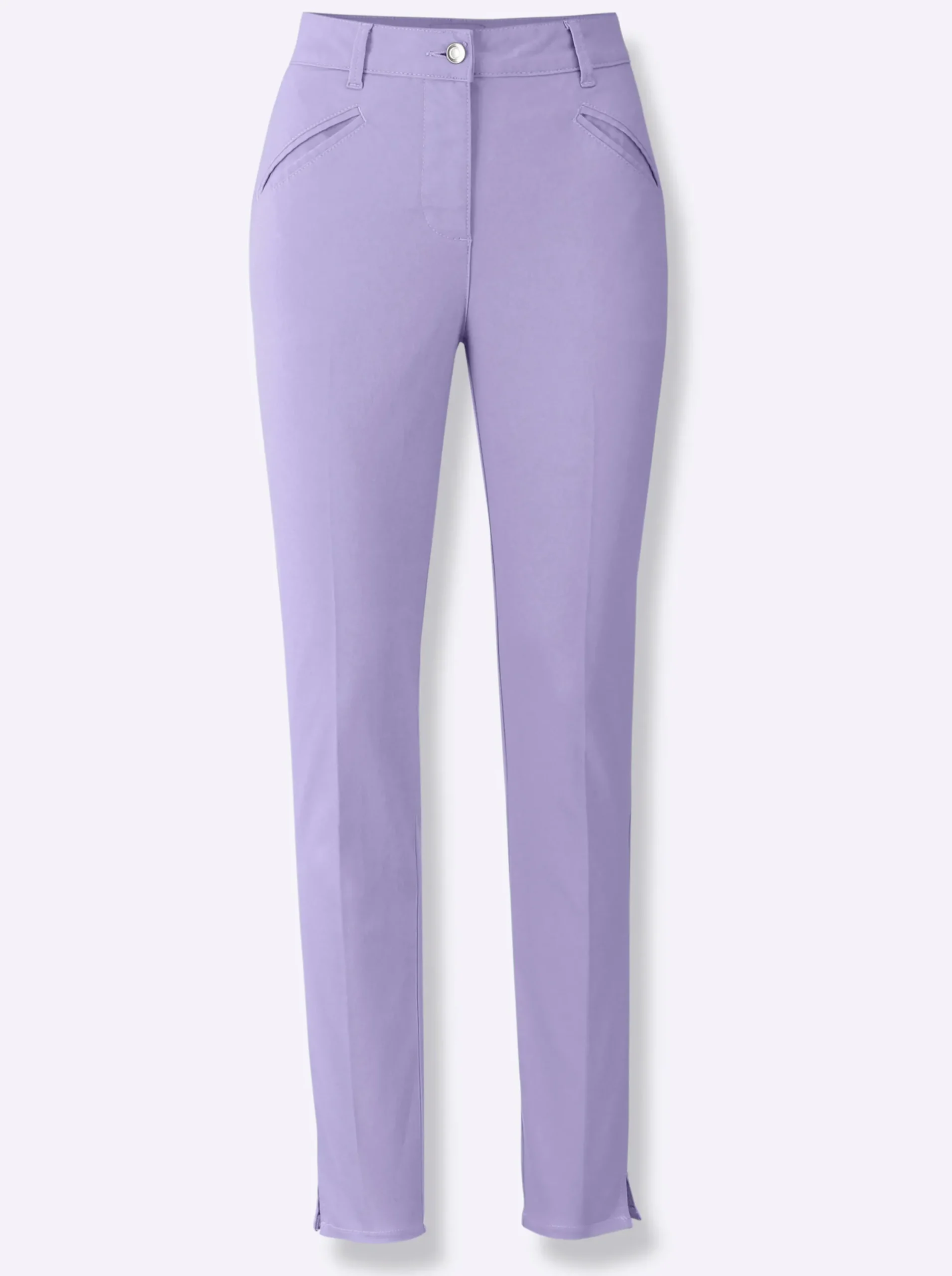 Hosen|heine Röhrenhose lavendel