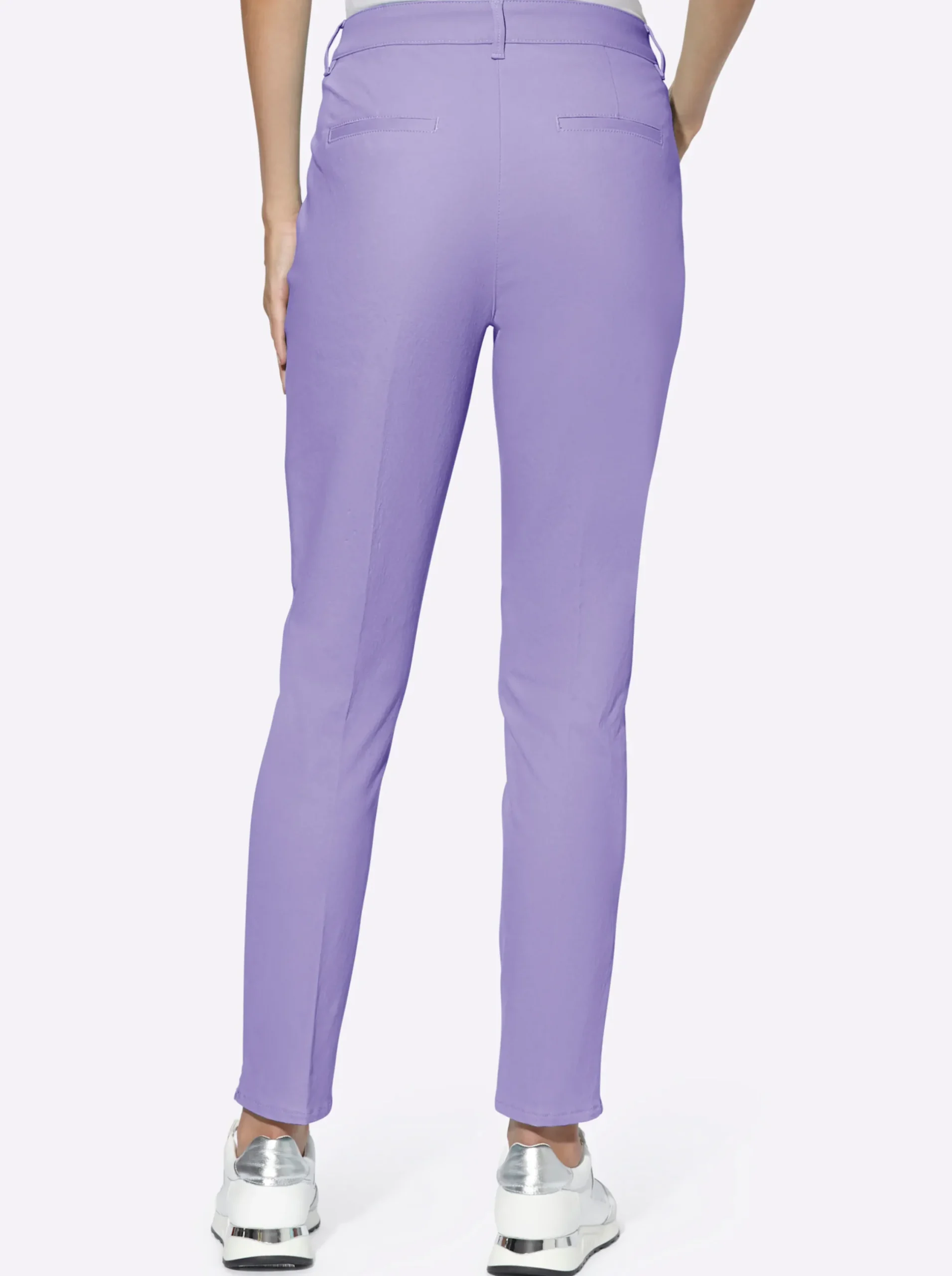 Hosen|heine Röhrenhose lavendel