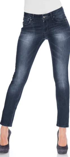 Strandmode|Jeans|heine Röhrenjeans bluedenim