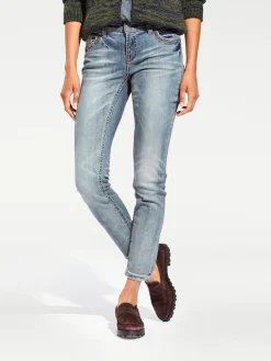 Jeans|heine Röhrenjeans bleached
