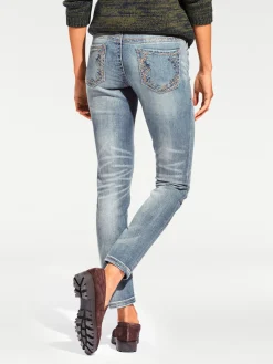 Jeans|heine Röhrenjeans bleached