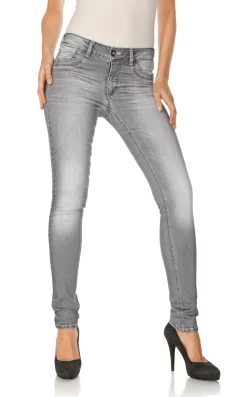 Strandmode|Jeans|heine Röhrenjeans greydenim