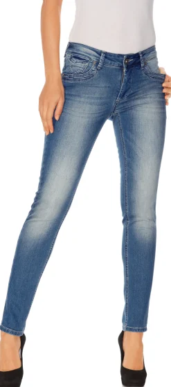 Strandmode|heine Röhrenjeans bluestone