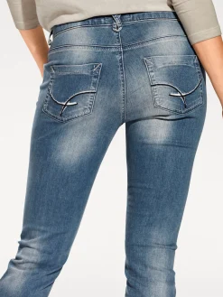 Strandmode|heine Röhrenjeans bluestone