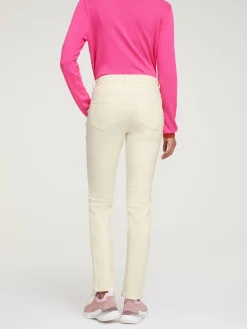 Basics|Jeans|heine Röhrenjeans mit Power-Mesh-Einsatz ecru