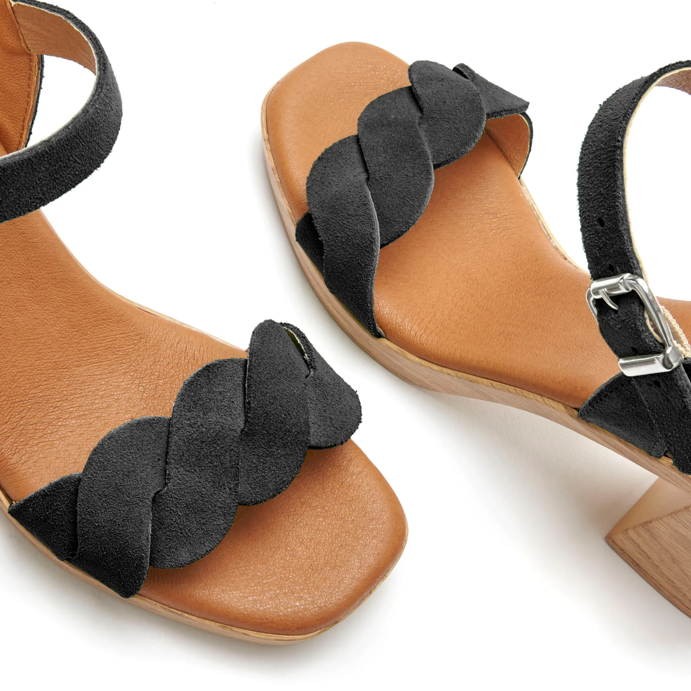 Sandalen & Sandaletten|LASCANA Riemchensandalette schwarz