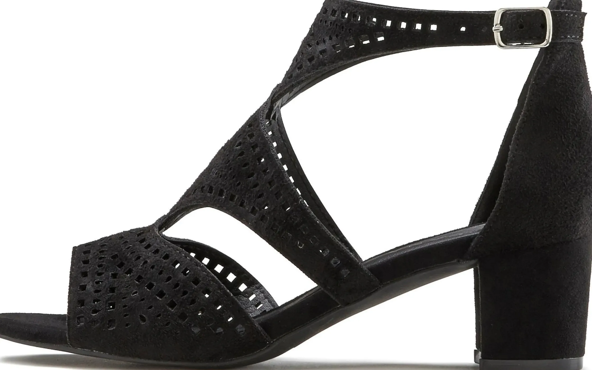 Sandalen & Sandaletten|LASCANA Riemchensandalette schwarz