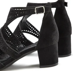 Sandalen & Sandaletten|LASCANA Riemchensandalette schwarz