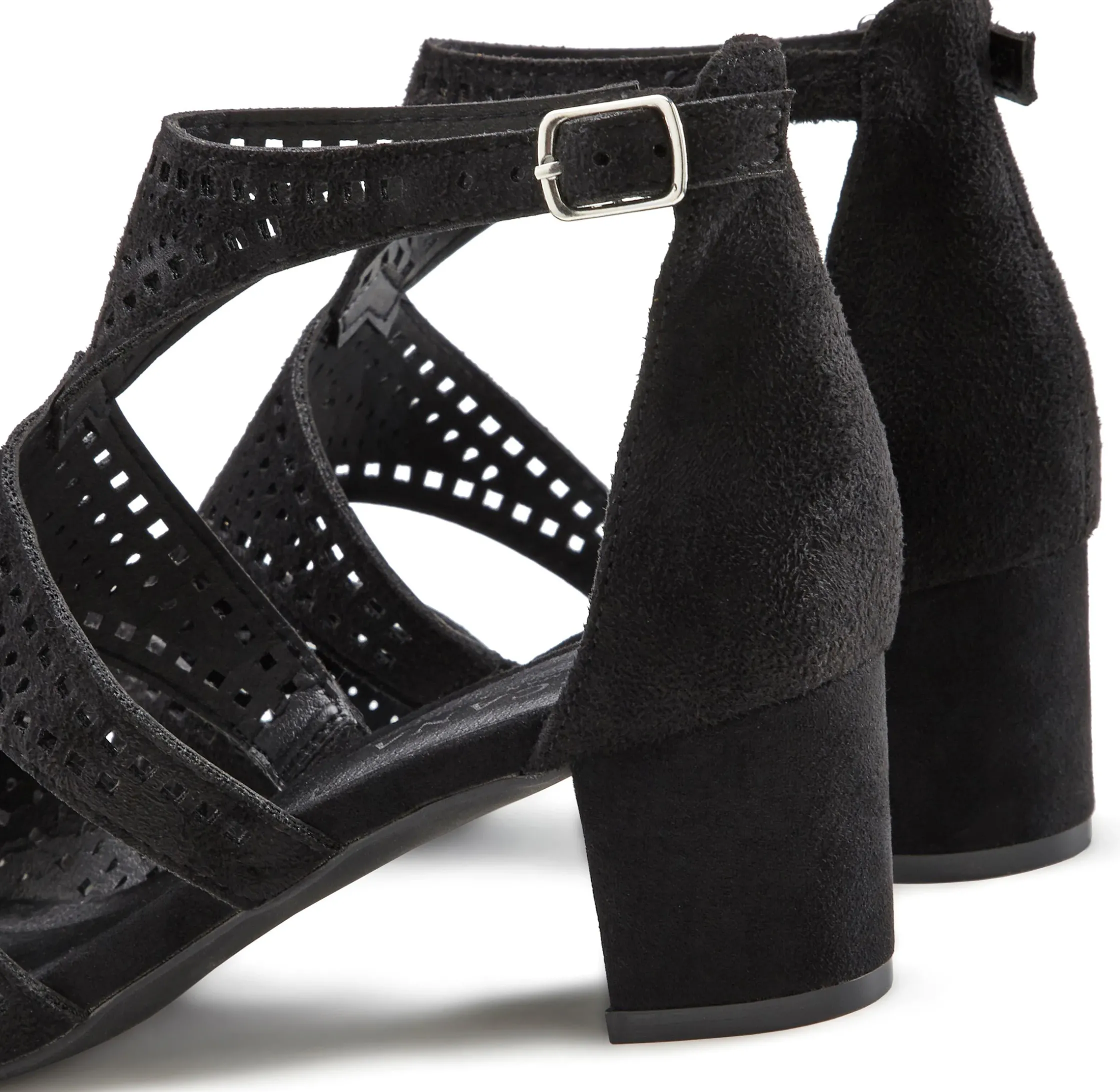 Sandalen & Sandaletten|LASCANA Riemchensandalette schwarz
