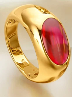 Schmuck| Ring rot