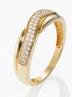 Schmuck| Ring Silbervergoldet925