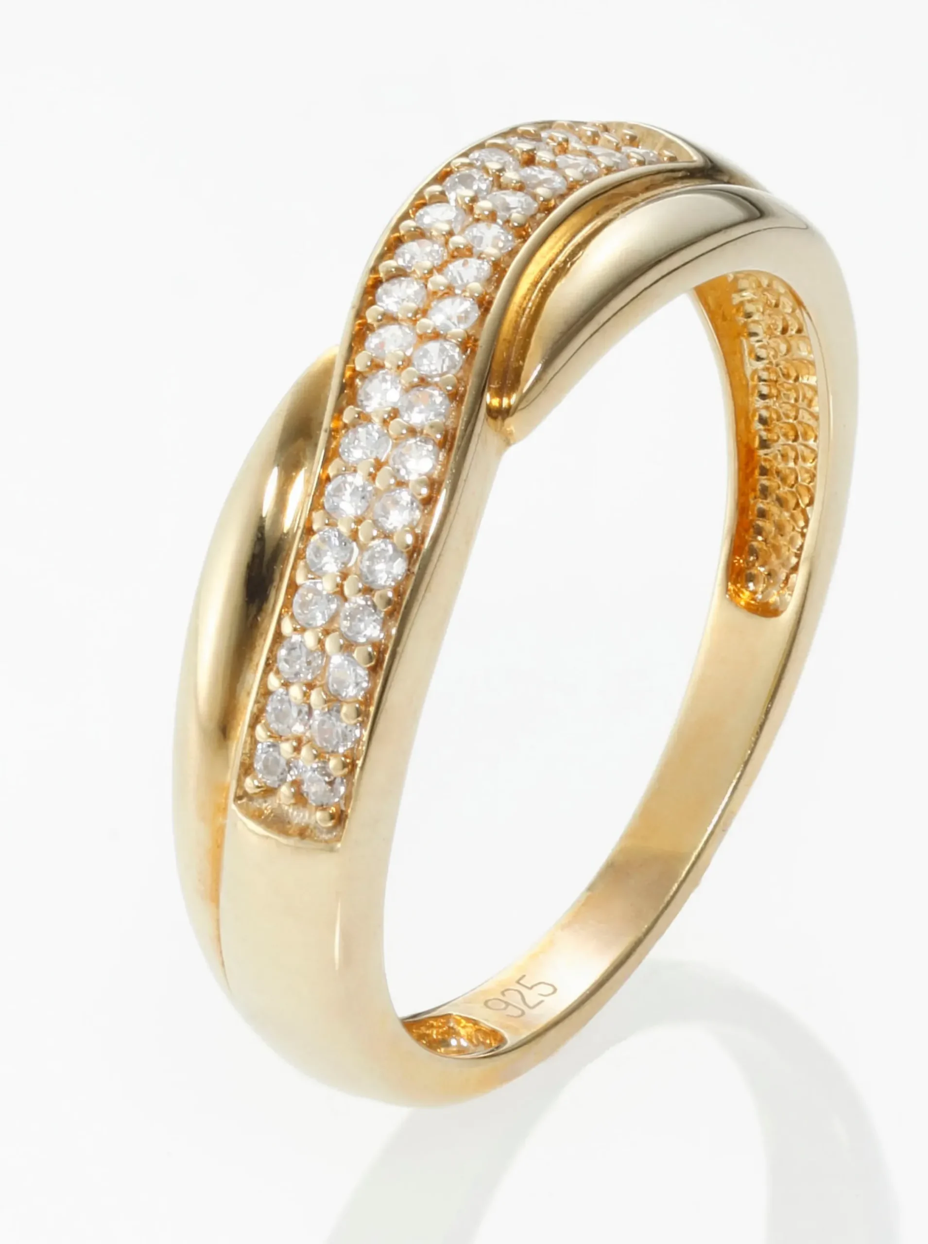 Schmuck| Ring Silbervergoldet925