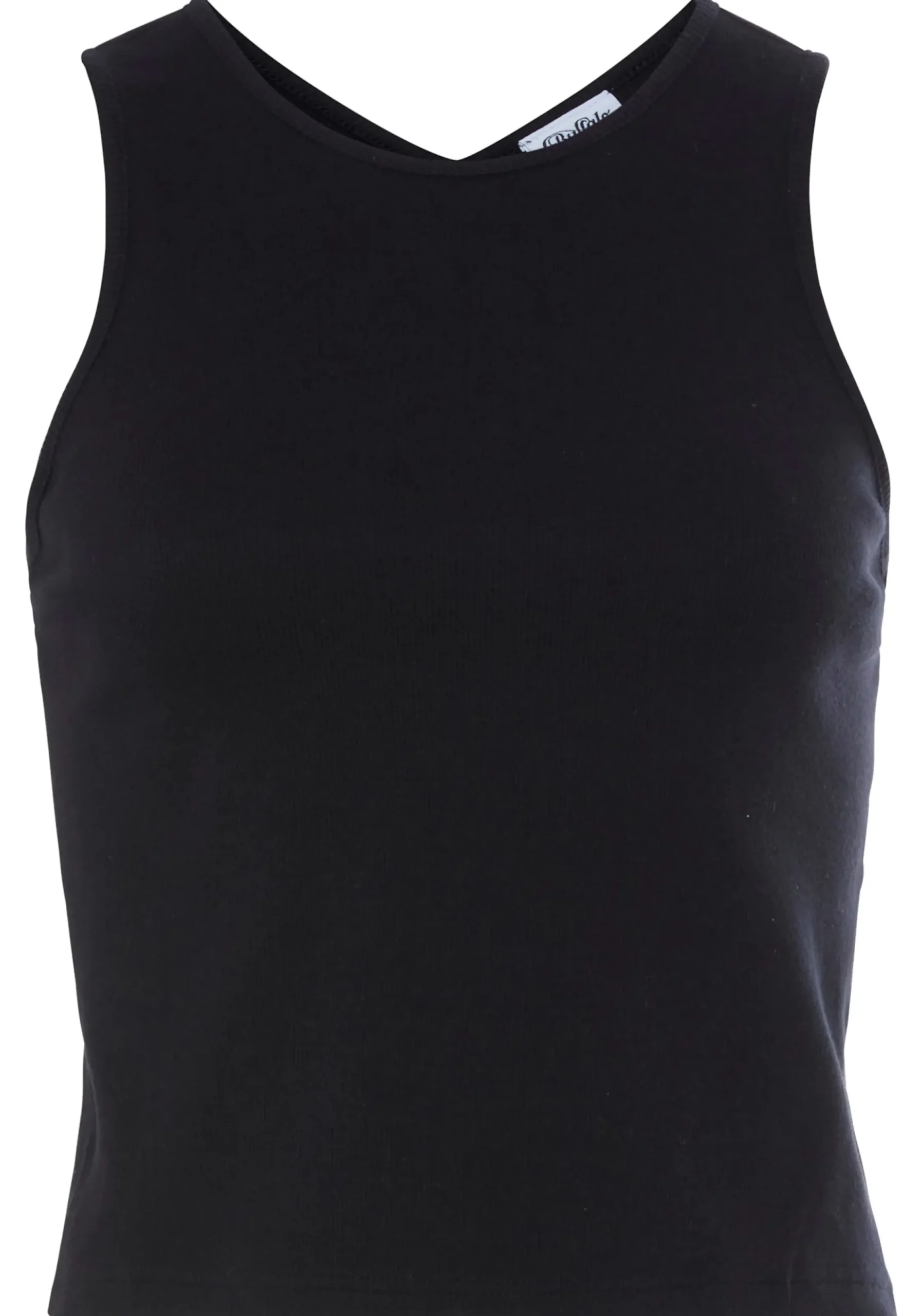 Strandmode|Shirts|s.Oliver Ripptanktop schwarz