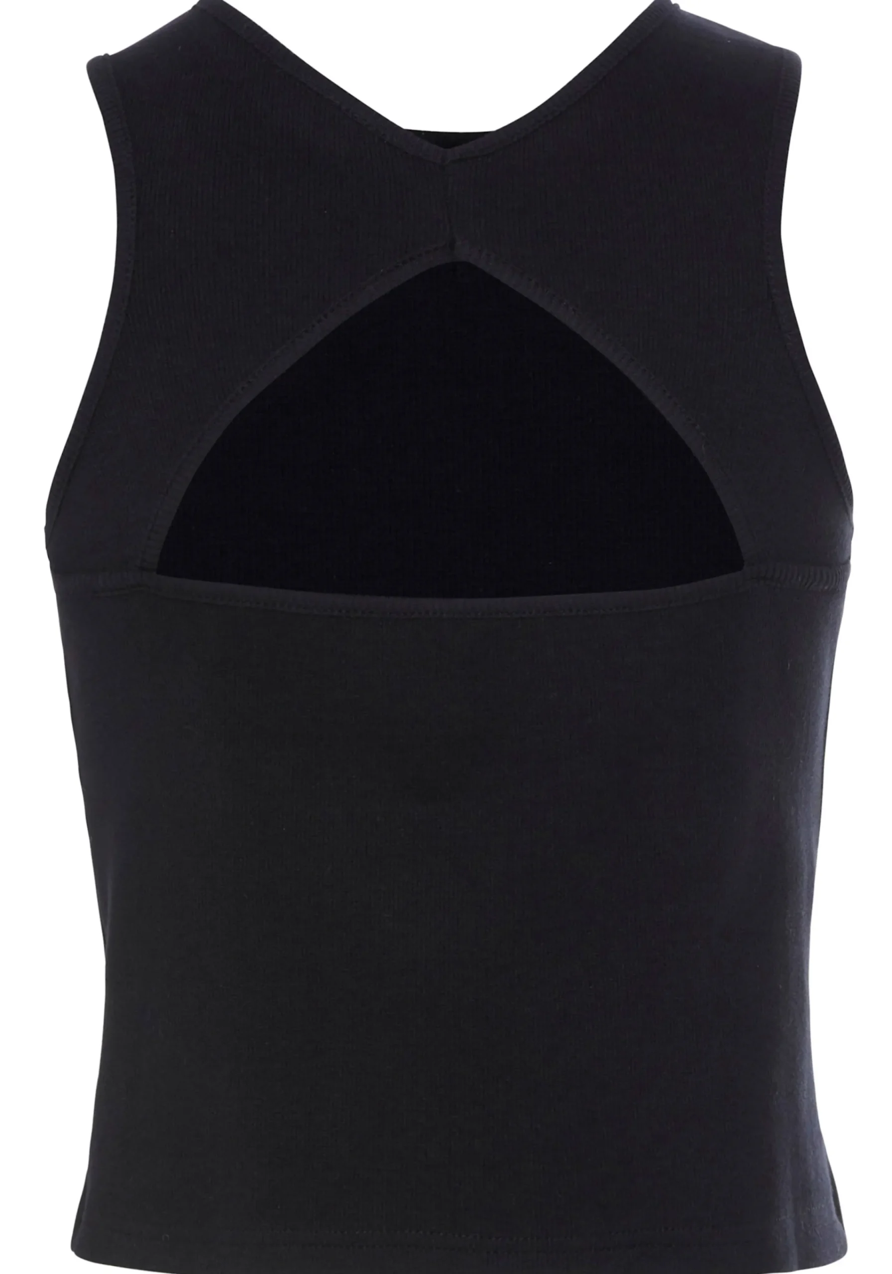 Strandmode|Shirts|s.Oliver Ripptanktop schwarz