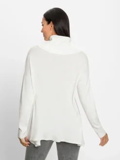 Pullover|heine Rollkragenpullover im Oversized-Look ecru