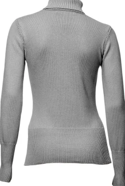 Basics|Pullover|heine Rollkragenpullover mit Kaschmir-Anteil grau-melange